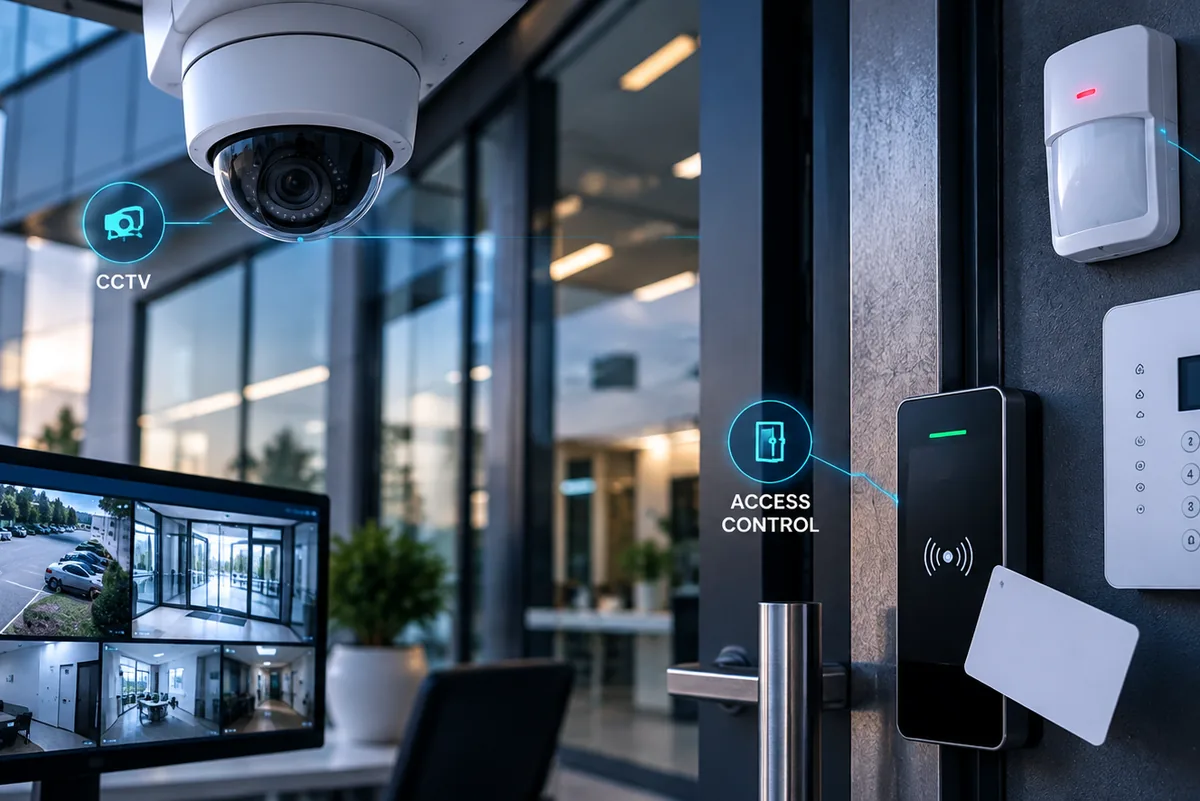 CCTV, access control and alarm security systems by NorthDefend
